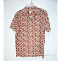 Button Up Custom Print Short Sleeves Shirts